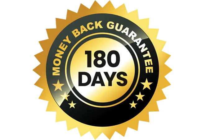 Arialief 180 days money back guarantee